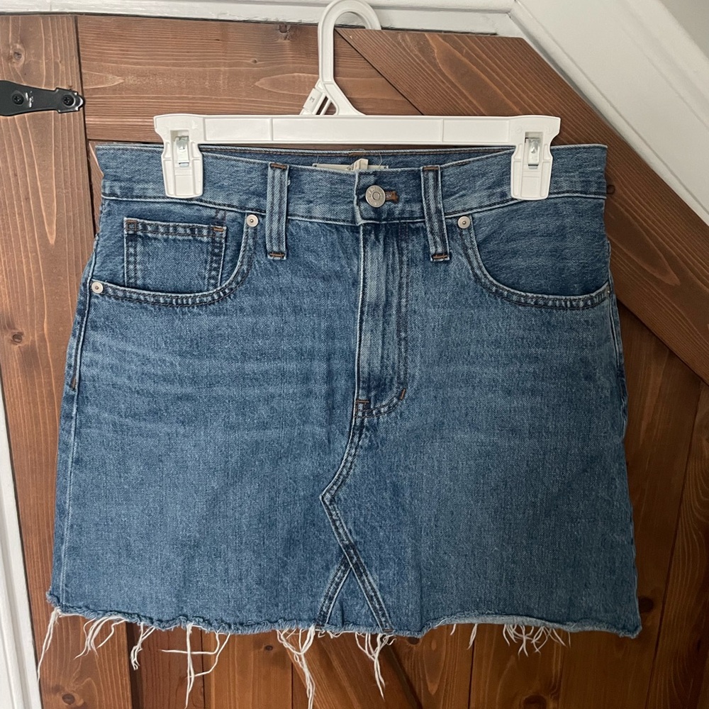 Madewell Denim Mini Skirt | size 28